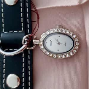 dELIAS Leather Band Watch